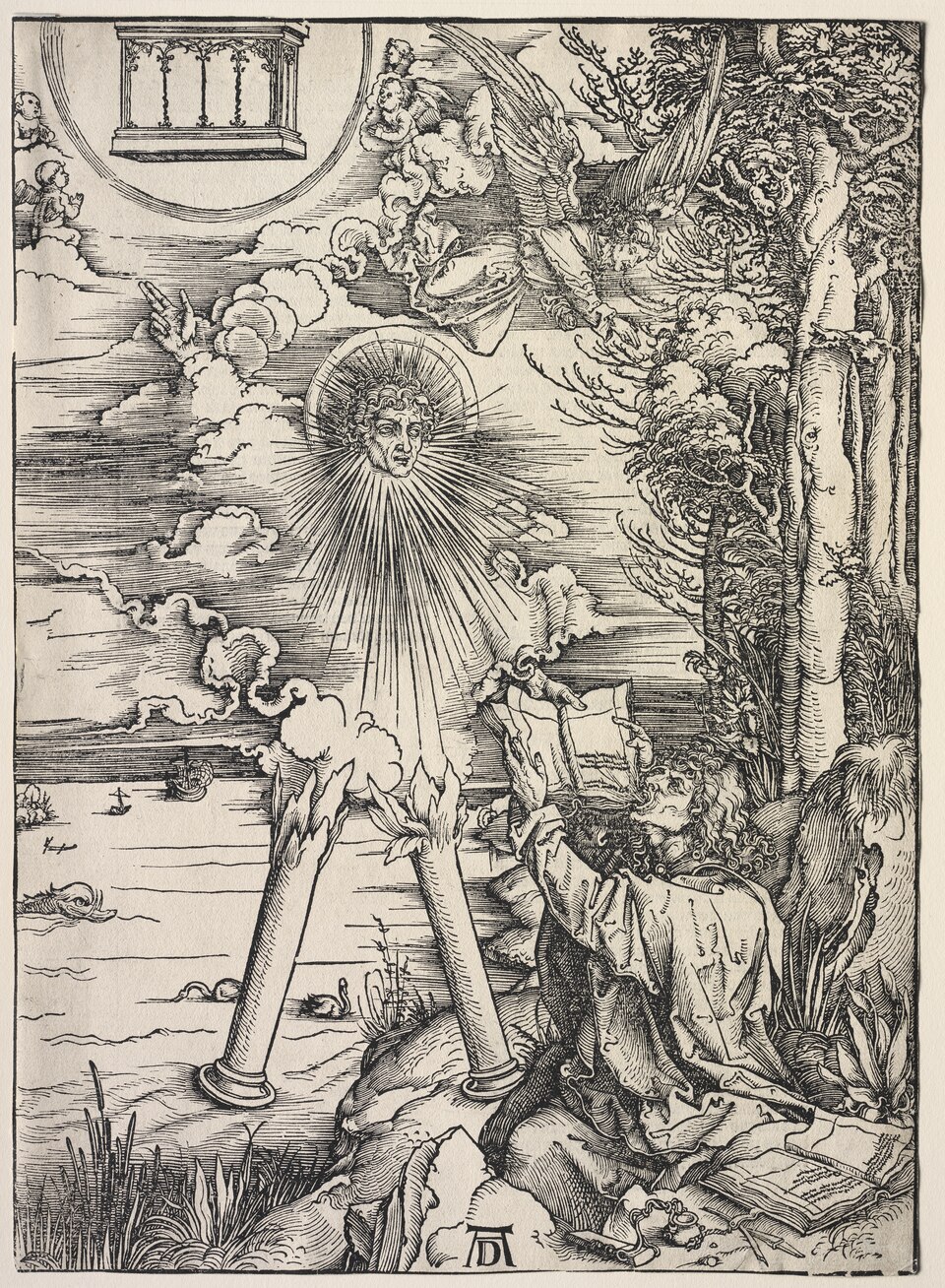 St. John Devouring the Book by Albrecht Dürer